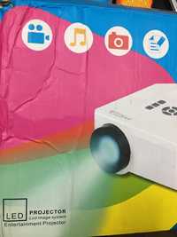 Led projector-lcd image system