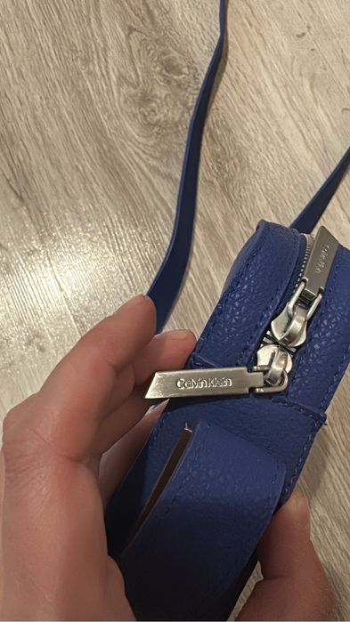 Geanta albastra originala Calvin Klein