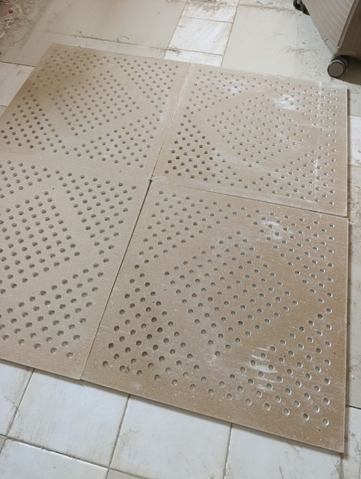 Гипсокартон потолочный, советский