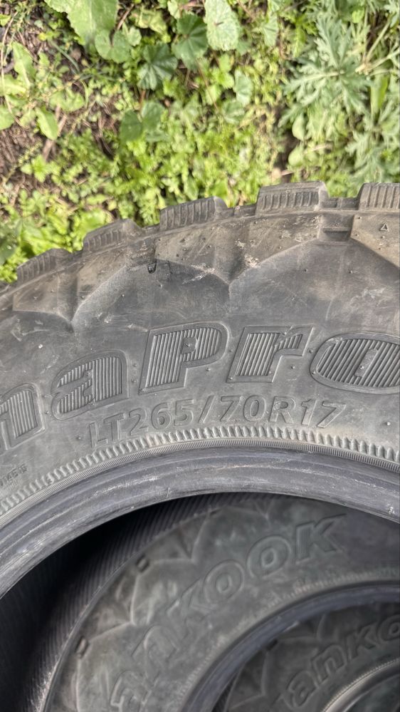 Шины 265/70 R17 M/T