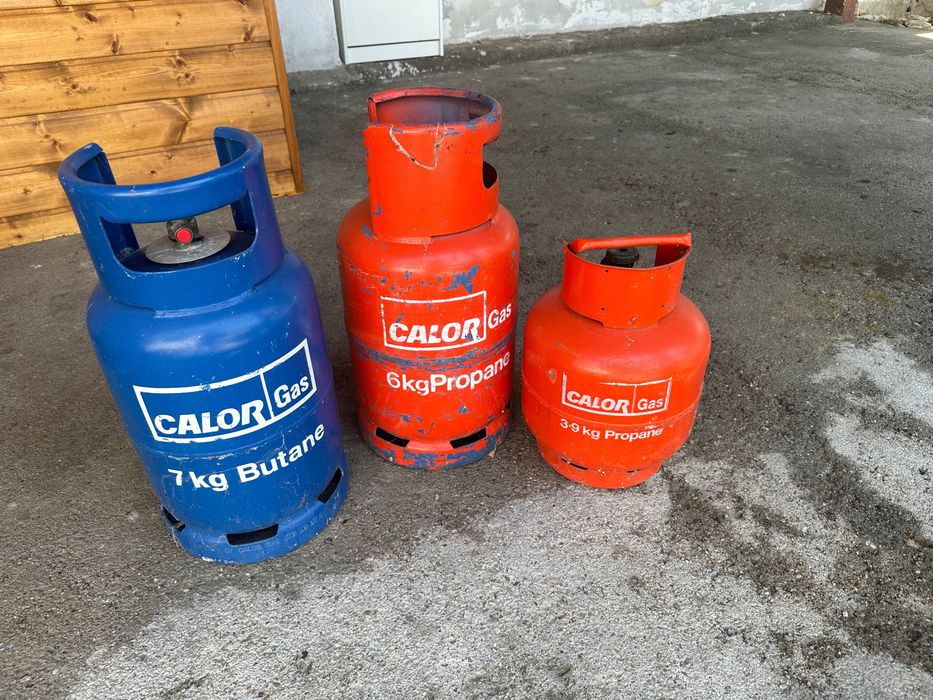 Английски  газови бутилки