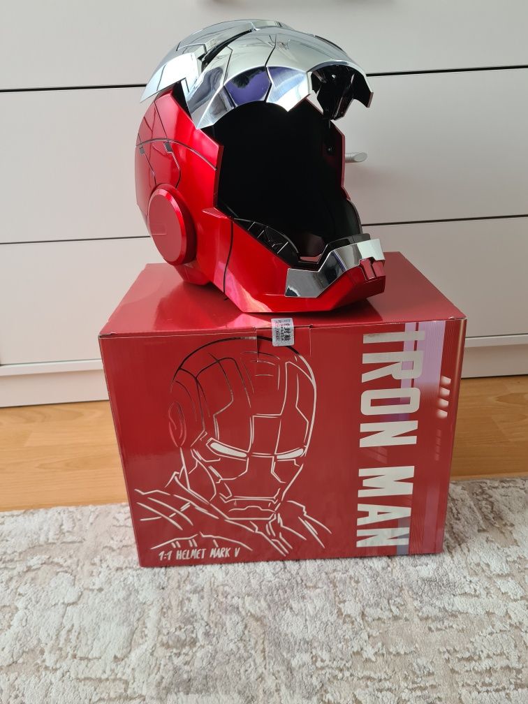 Casca iron man mk.5 1:1 *PREȚ PROMO*