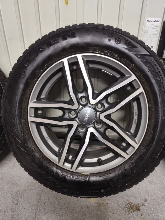 Roti jante Duster r16 Alutec + anvelope iarna 215 65 r16 nexen 5×114,3