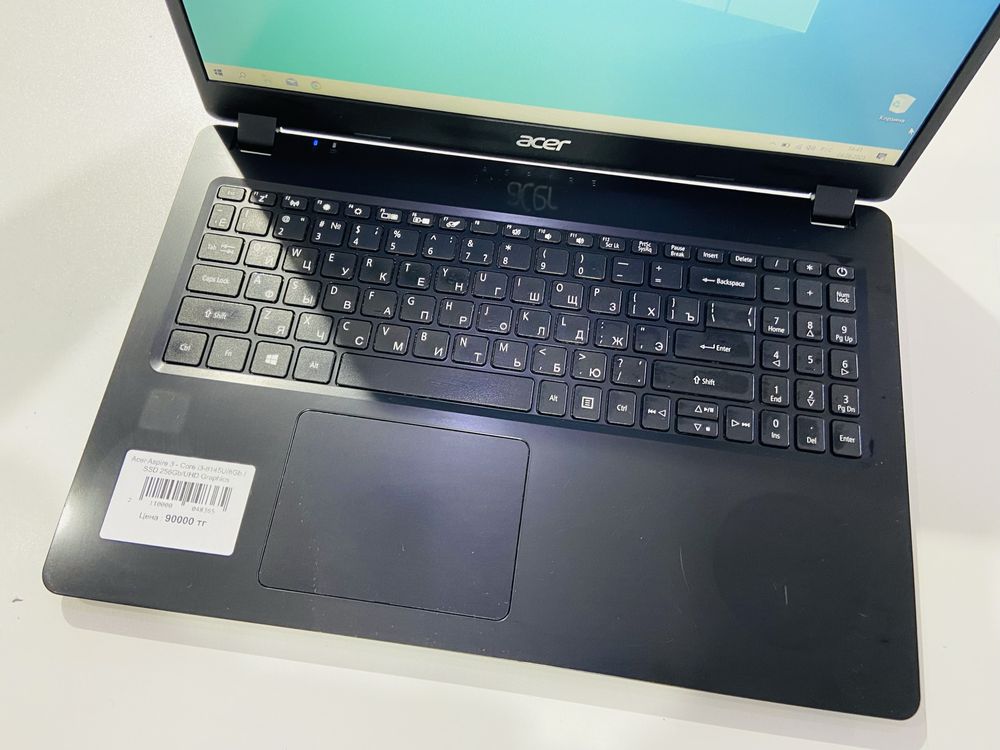 Рассрочка! Acer Aspire 3 - Core i3-8140U/8Gb/SSD 256Gb/UHD Graphics