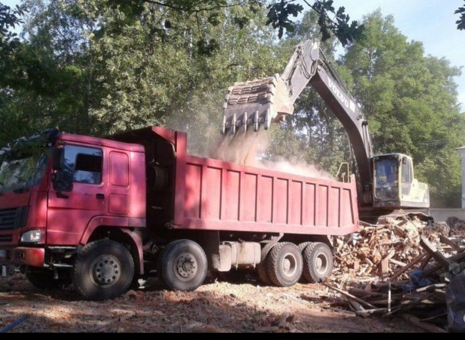 Вывоз мусора снега хова шахман камаз