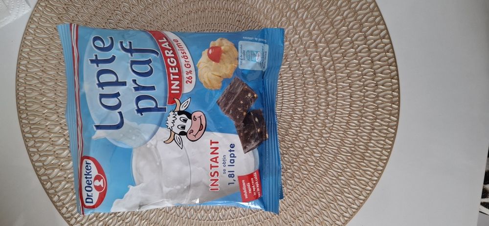 Vand lapte praf Dr Oetker