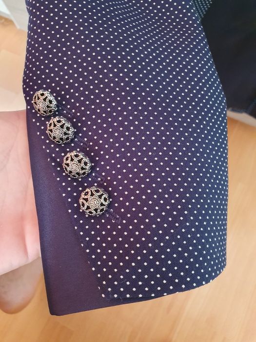 Set Costum Inedit (sacou, pantaloni, papion)