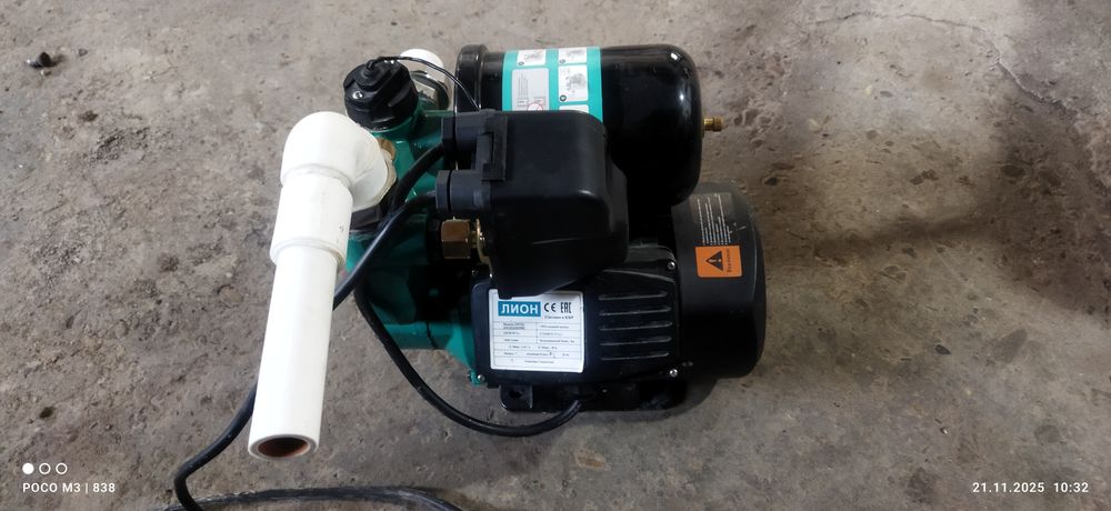 Насос сотилади 3 ой ишлаган домга 4 этажга кичиклик килди