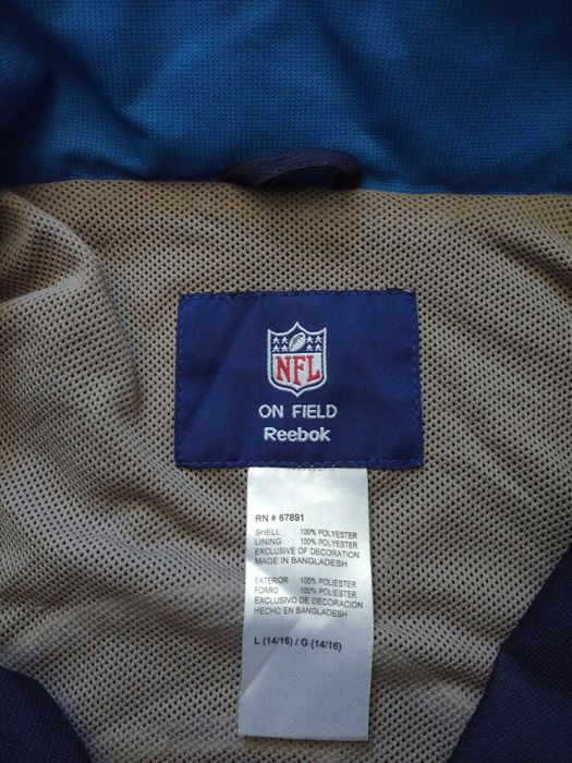 Geaca băieți Reebok NFL Los Angeles Chargers mărimea 14-16 ani