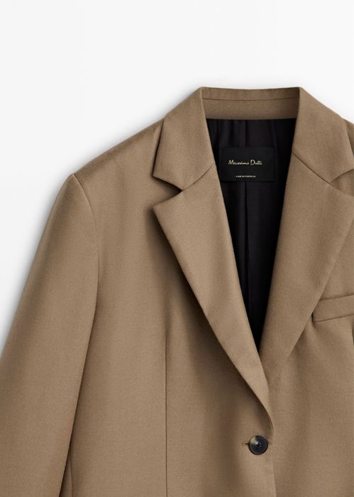 Sacou Massimo Dutti, din lana