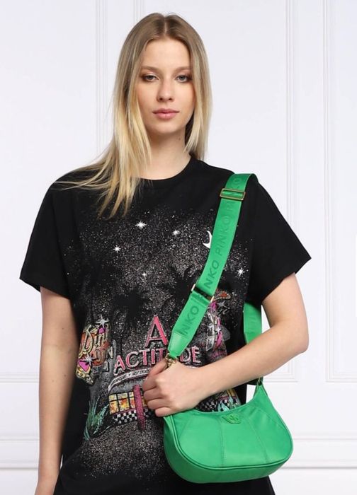 Чанта Pinko mini half moon