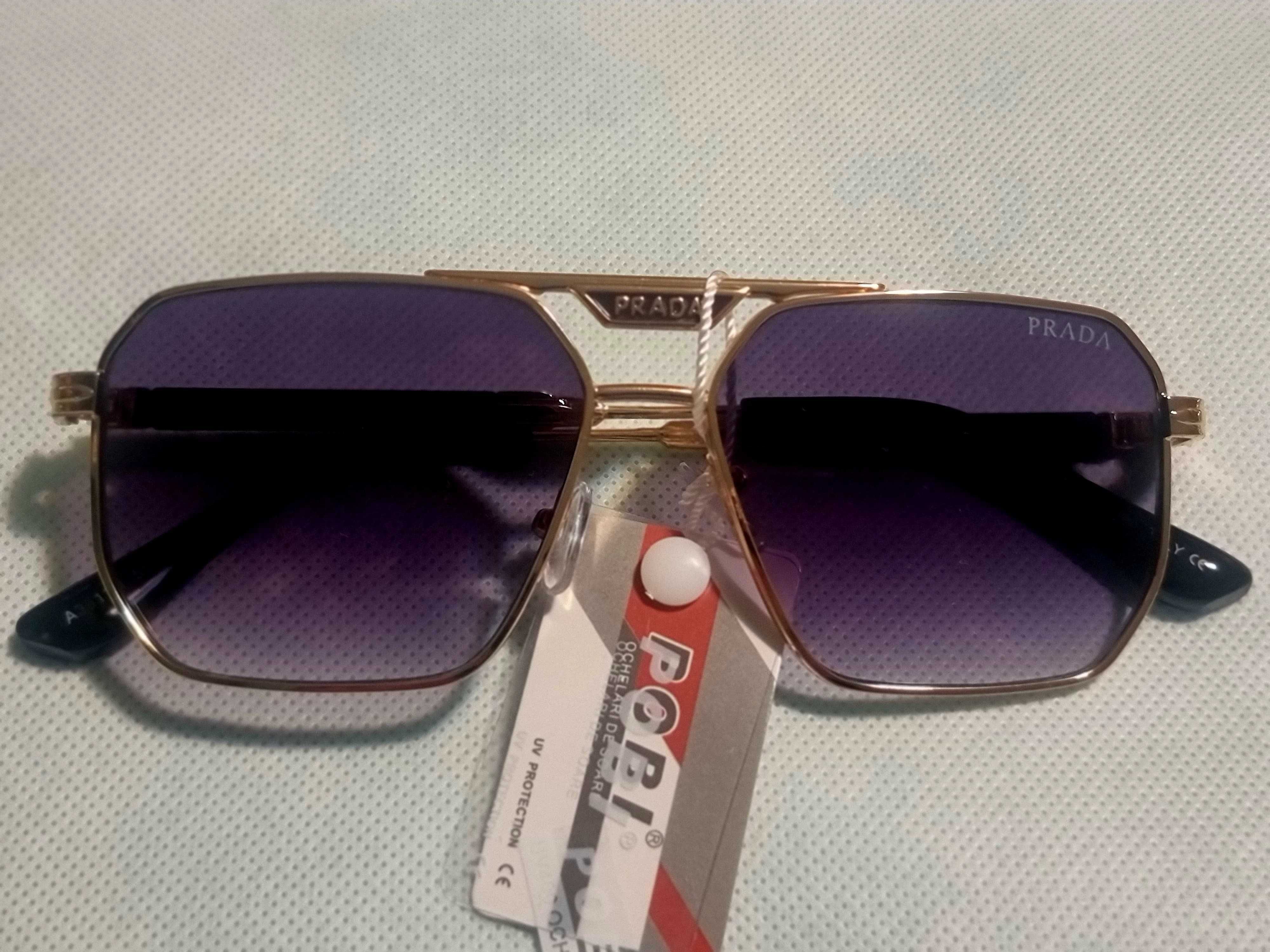 Ochelari de soare Prada lentile mov degrade