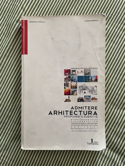 Carte Admitere Arhitectura
