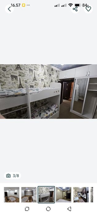 В Шайхантахурском р.Ц 13, сдается 3 х комн.квартира