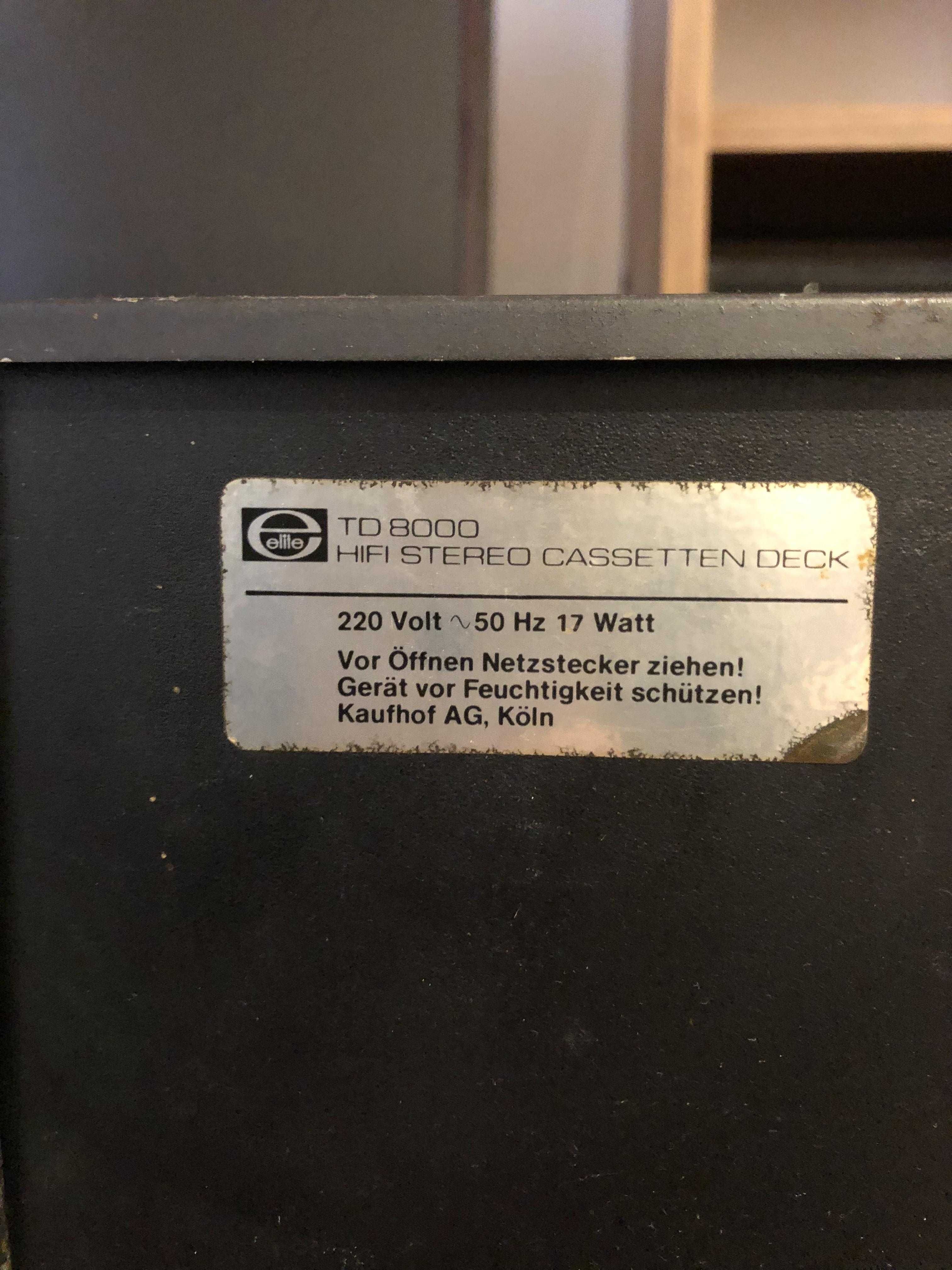 Deck Stereo Recorder