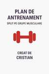 Plan de antrenament personalizat pentru sală – creat de Cristian