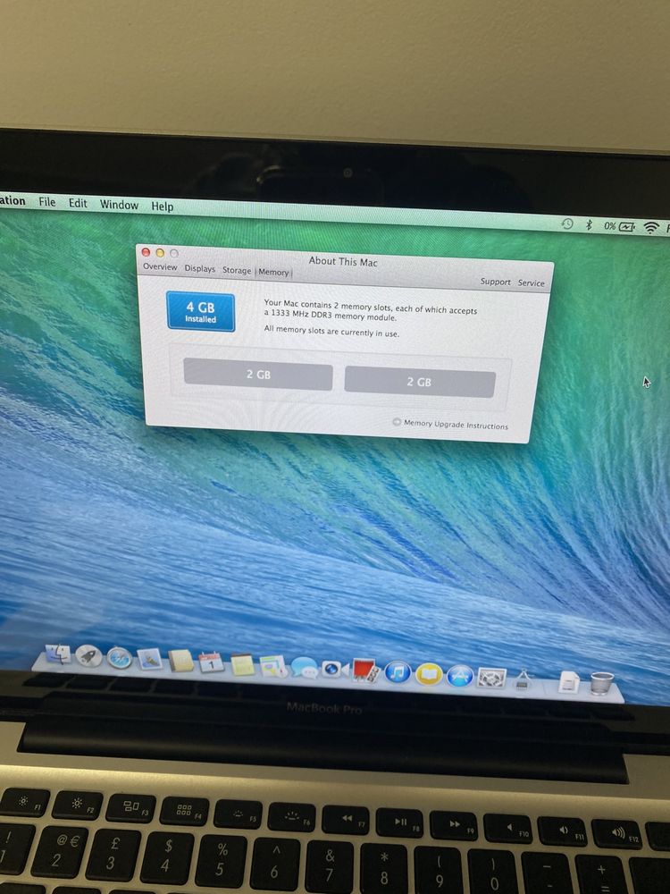 macbook pro 13,3 model a1278 i5 2011