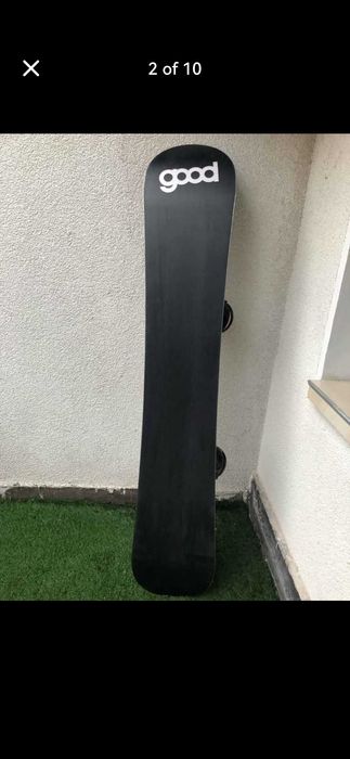 Сноуборд "Good" 170 cm X-Wide + автомати "Drake" Rusty Tootbrush XL