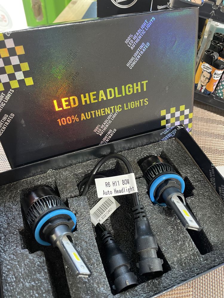 Becuri led H7 H1 H11 H4 H8 noi de calitate