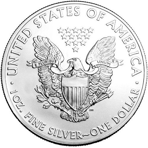 Сребърна монета Американски орел 1 oz 2018