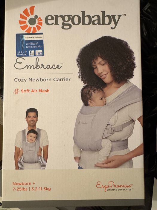 Ергономична раница Ergobaby Embrace Soft Air Mesh