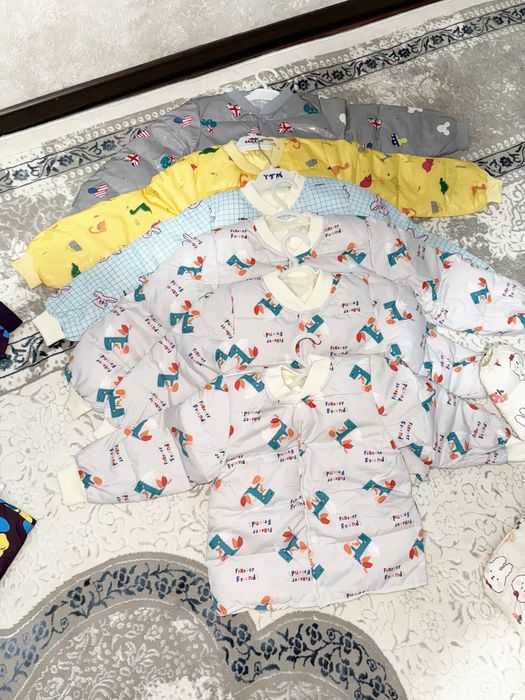 Детские куртки от 1,4 до 6 лет