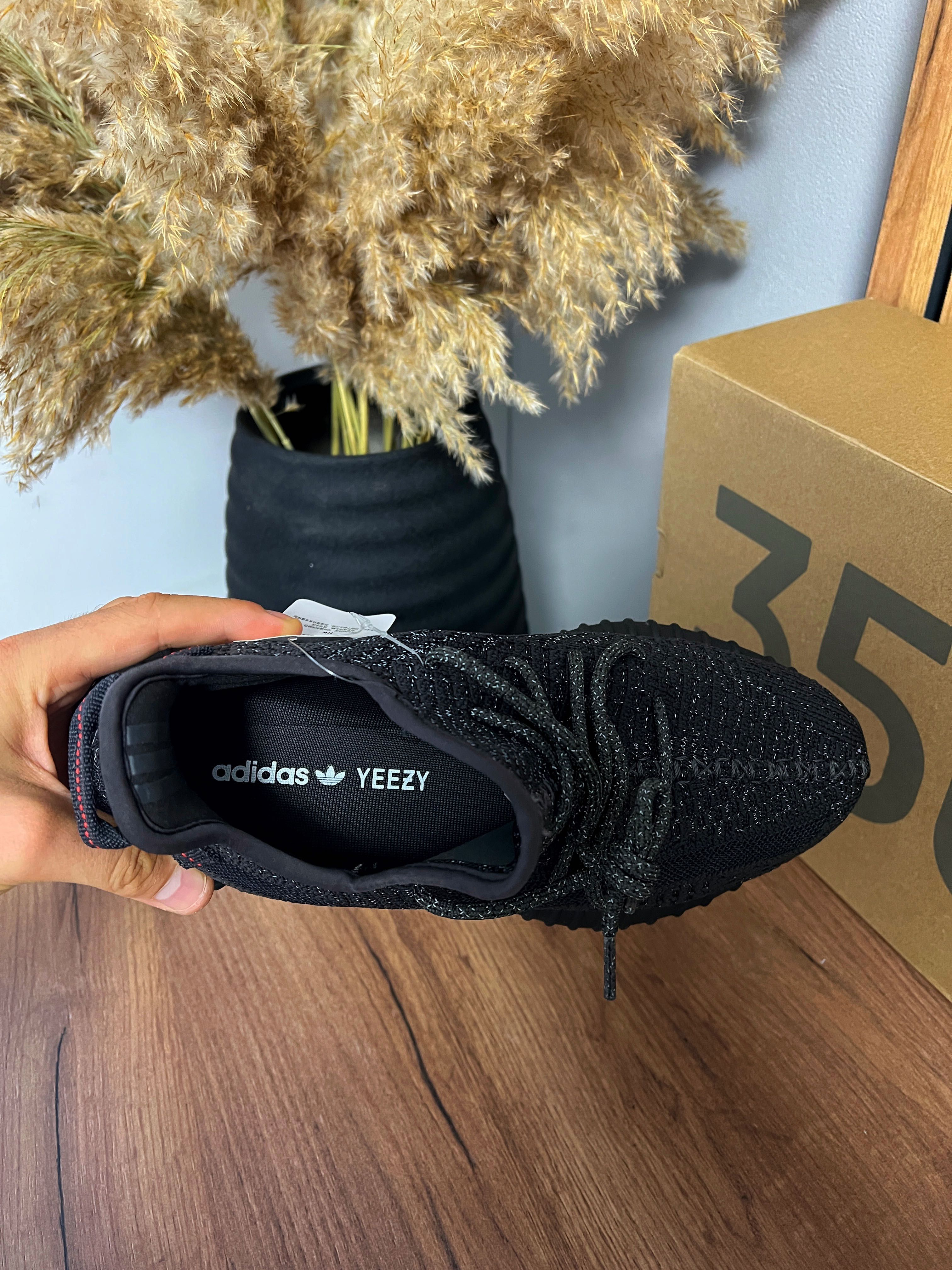 37-46 Adidas Yeezy Boost 350 V2 Static Black Rf