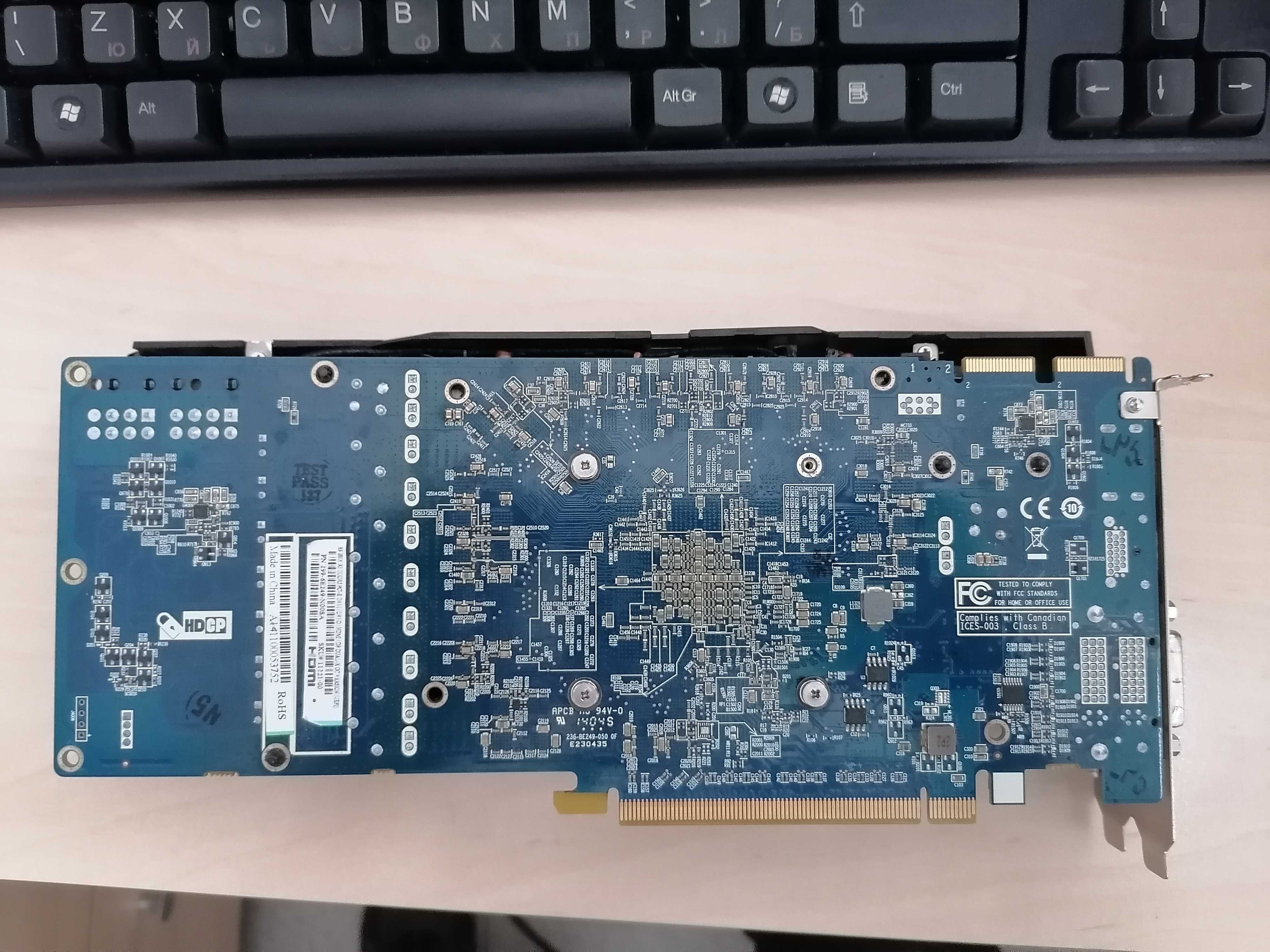 Видео карта SAPPHIRE DUAL-X R9 280x, 3GB, 384BIT - За части!