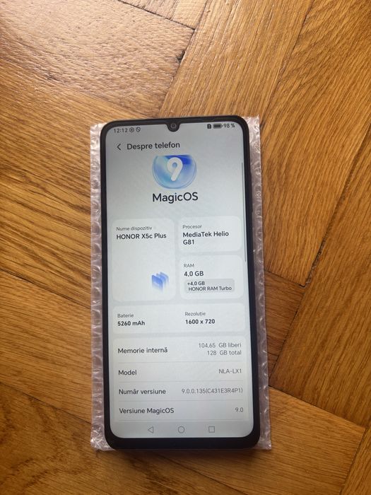 Huawei Honor X5c Plus de 128 Gb Dual Black