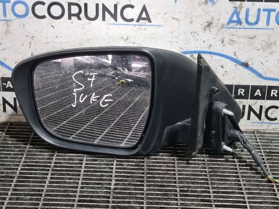 Oglinda stanga Nissan Juke Facelift 2014 - 2018 4 Usi Alb Feaf15 (1257) Fara rabatare
