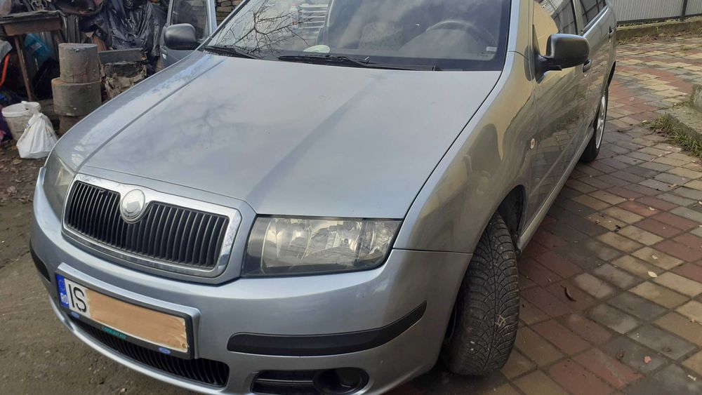 Skoda fabia 12 benzina 2005 ac acte val fiscal revizie roti iarna