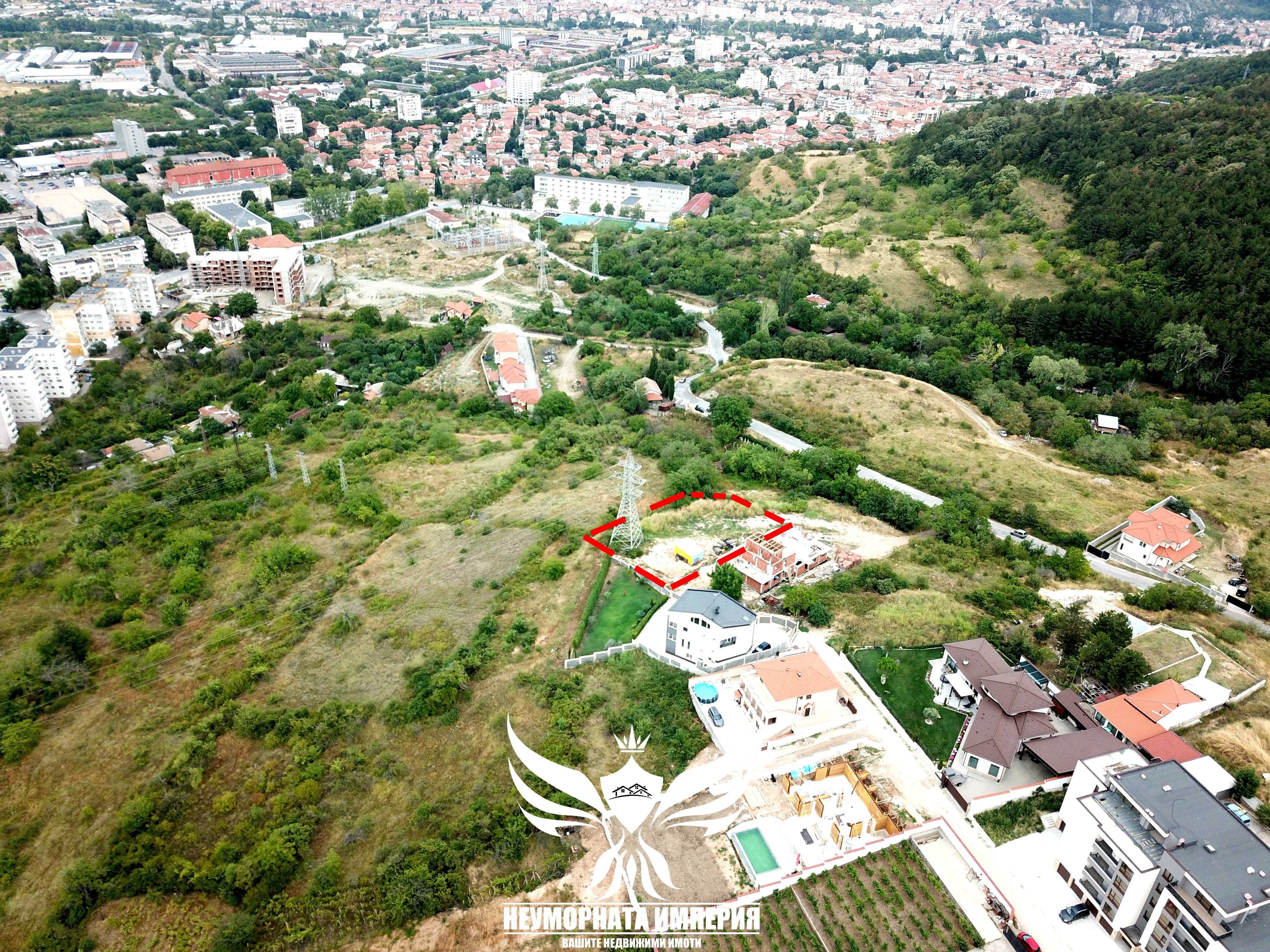 Продавам парцел със сменен статут 1094кв.м. в гр.Асеновград