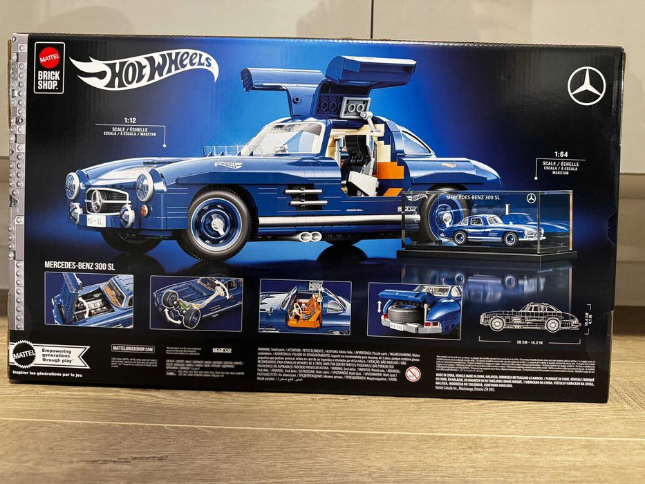 Mattel Brick Shop, Hot Wheels, Mercedes-Benz 300 SL