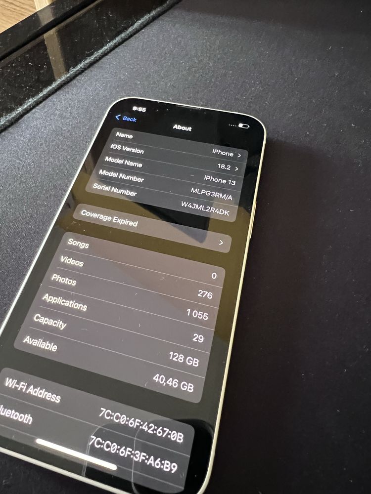 Iphone 13 123gb Бял