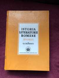 Cartea istoria literaturii romane