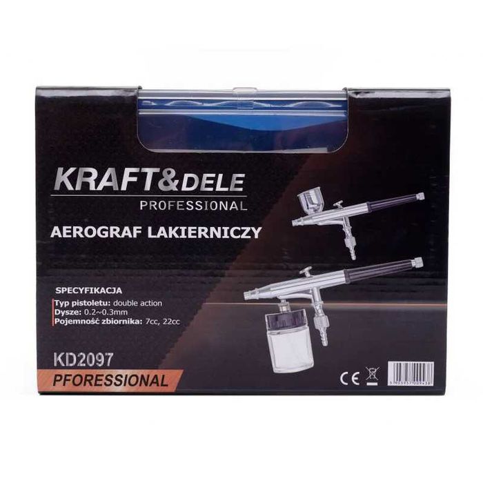 Set aerograf 0.2mm 0.3mm 0.5mm (KD2097)