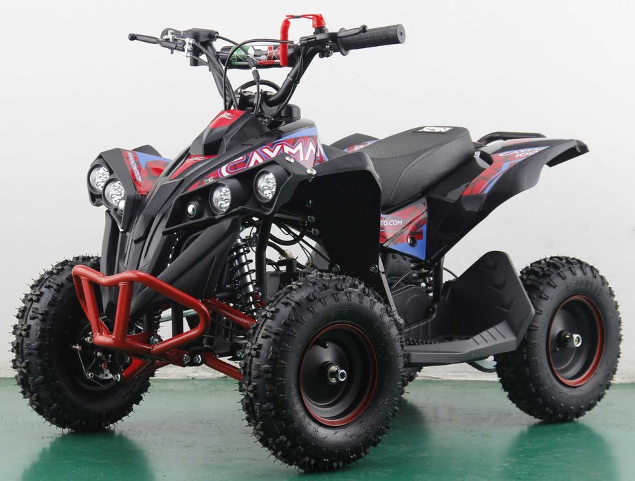 Atv copii NCX Cayman 6" 50cc 2T benzina negru/rosu