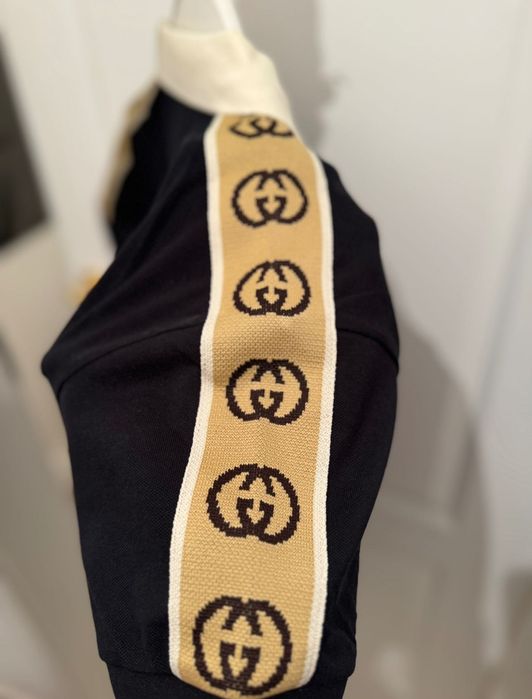 Tricou original Gucci polo nou cu eticheta