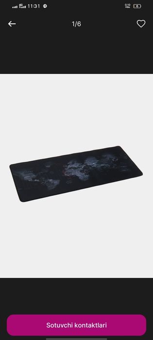 Kompyuter stoli uchun gilamcha (kovrik)