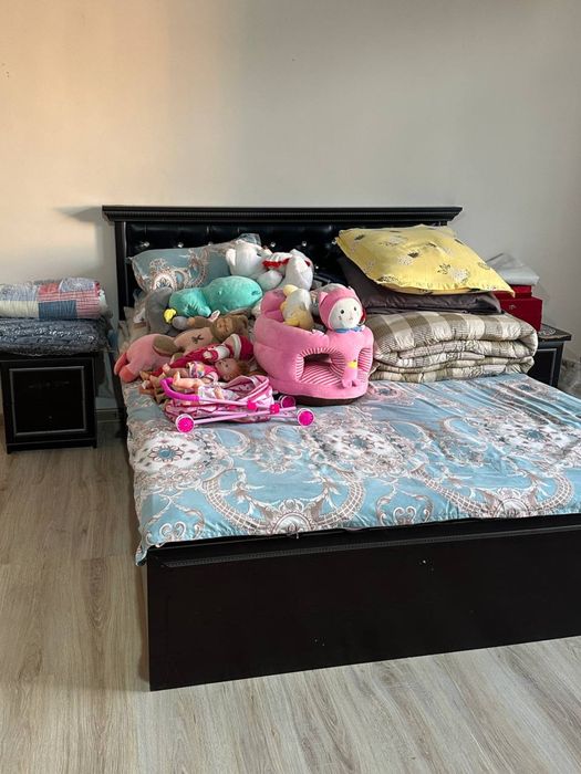 Soalniy menel shkaf tunba oyna karavat