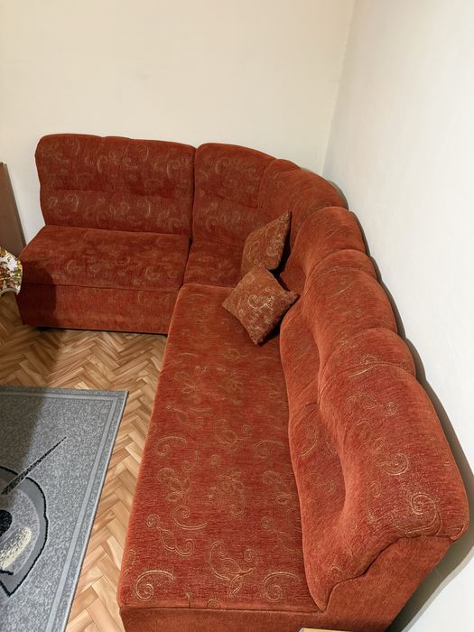 Ъглов диван с опция спане