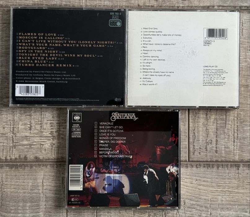 Cd-uri muzica italo-disco/pop/rock anii 80-90