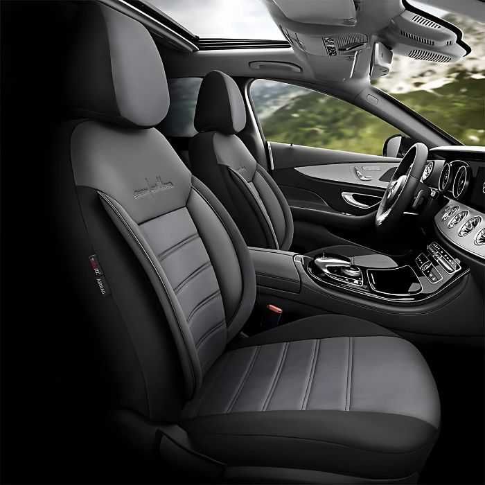 Комплект 4 седалки LUX Сива Тапицерия за седалки Comfortline CMF206