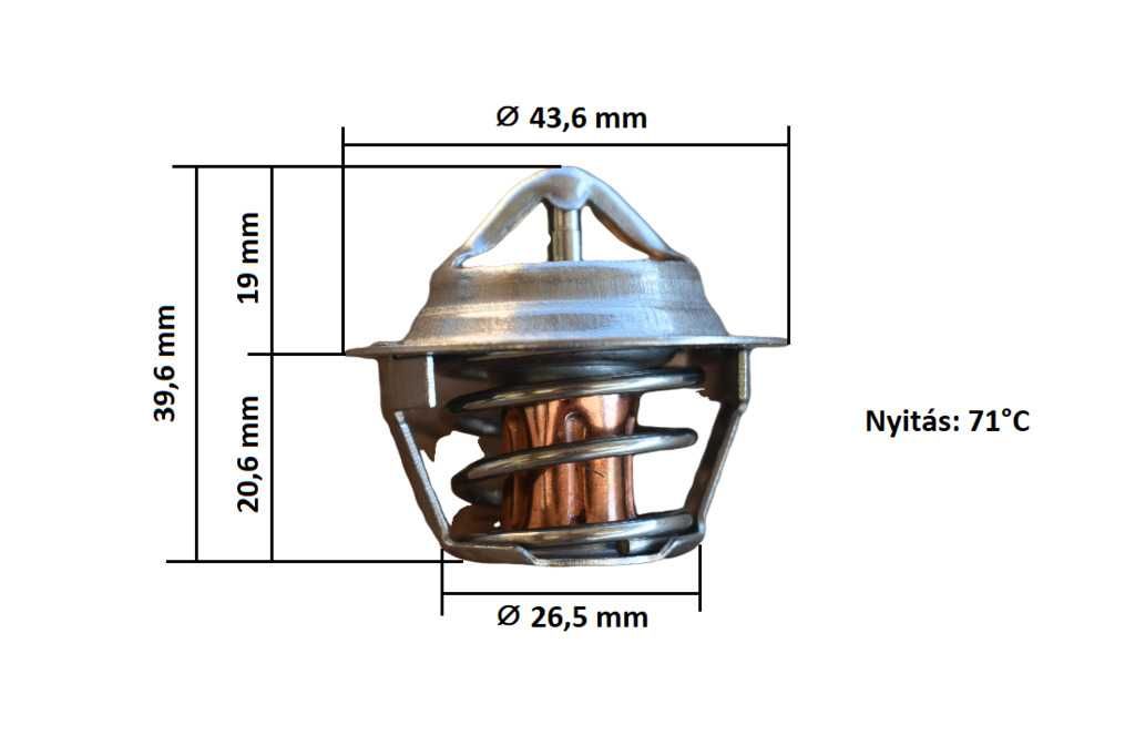 Termostat Tractor Japonez Yanmar kubota Iseki Mitsubishi