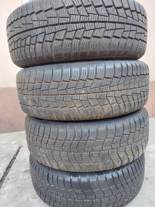 Anvelope iarna  195 60 15  jante opel plus capace originale