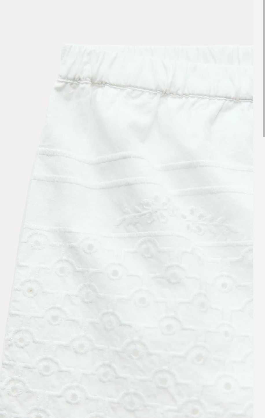 Zara бермуди с бродерия размер М