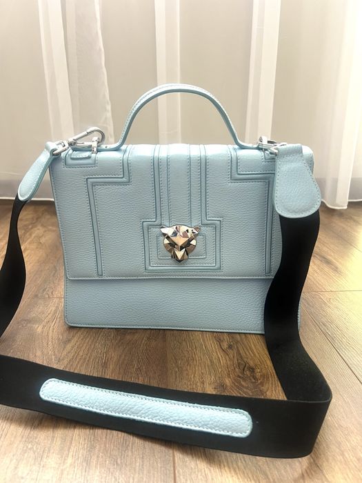 Кожена дамска чанта Marc Cain