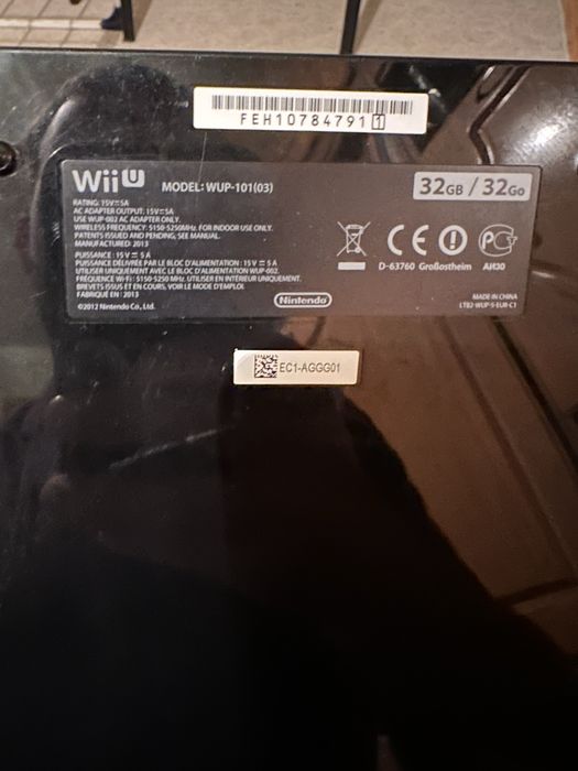 Consola Wii U completa (Zelda, Mario, etc.) + jocuriile Wii