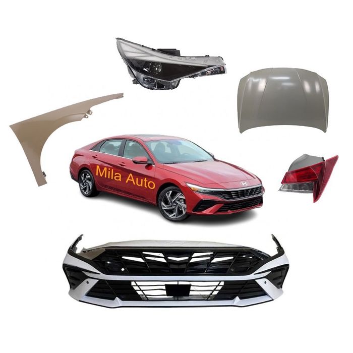 Бампер капот фара крыло решетка Хендай Элантра Hyundai Elantra CN7