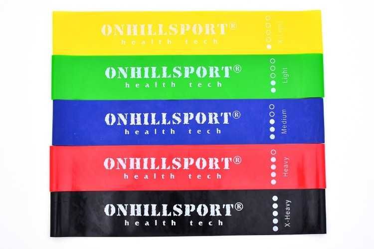 Резинки 5 в 1 \ Эспандер Onhillsport ES-1001 \ Резинки для фитнеса
